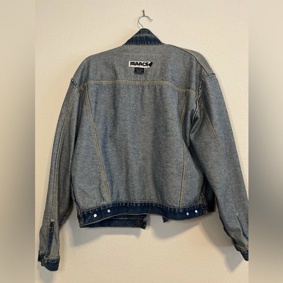 Vintage Y2K Postcard Patch Denim Jacket - Picture 11 of 16